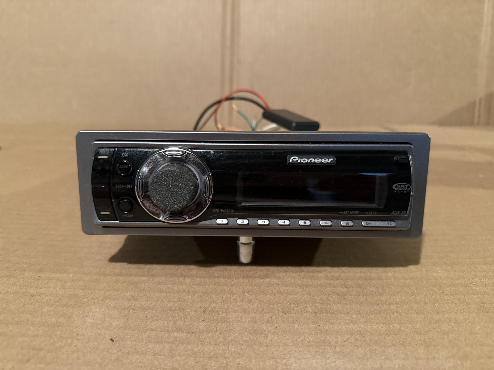 Pioneer DEH-P4900IB Bluetooth CD MP3 Car Stereo Receiver w/ Remote – Tested
