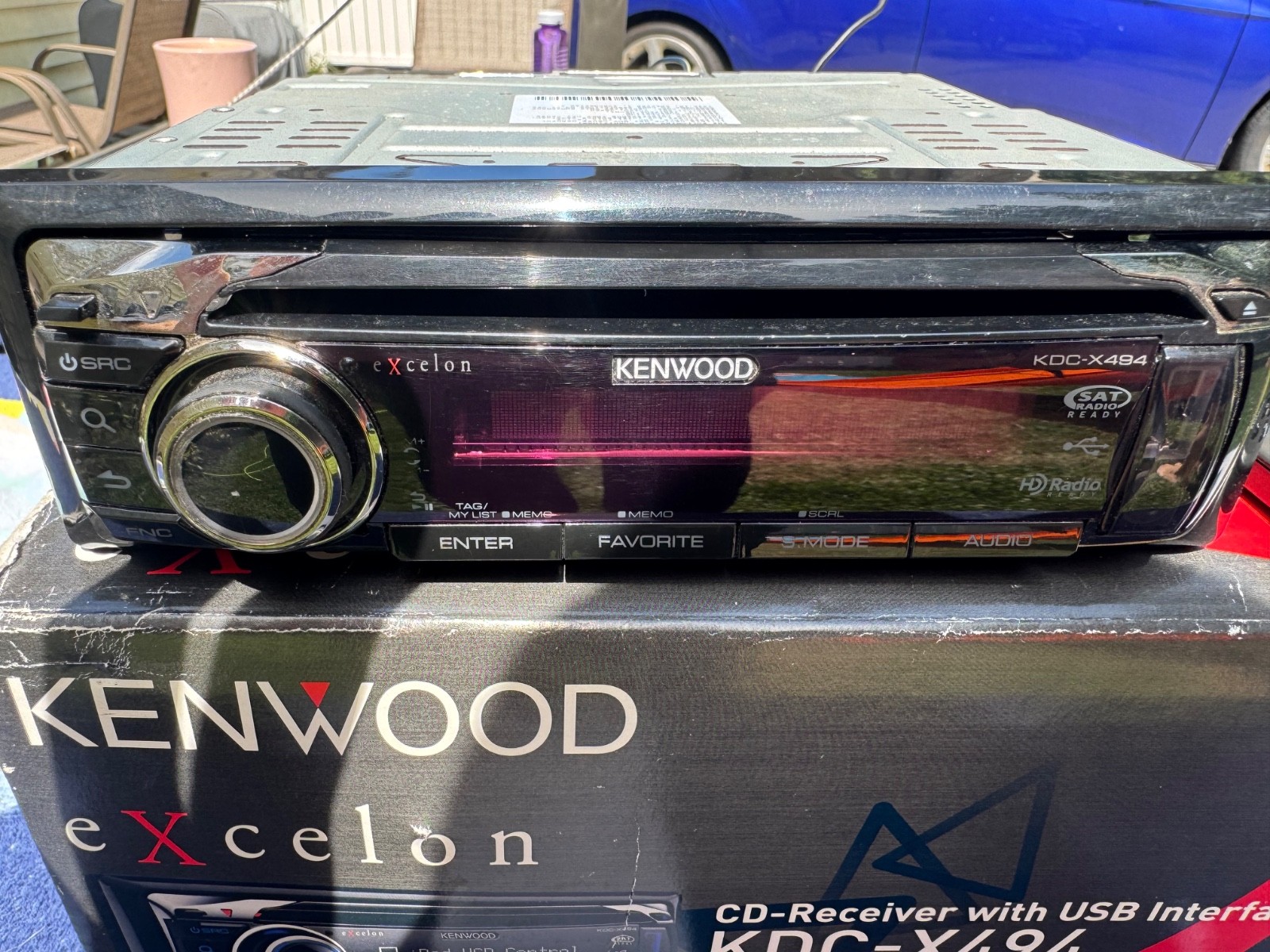 Kenwood Excelon KDC-X494 Radio & CD Player With Remote