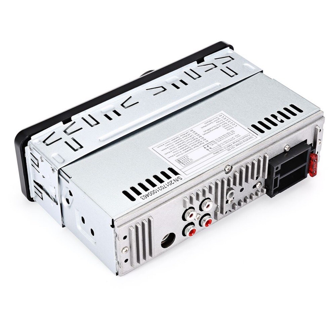 RS-1010BT Car Single DIN MP3 USB FM Player Bluetooth 4x60w Remote Control (S)