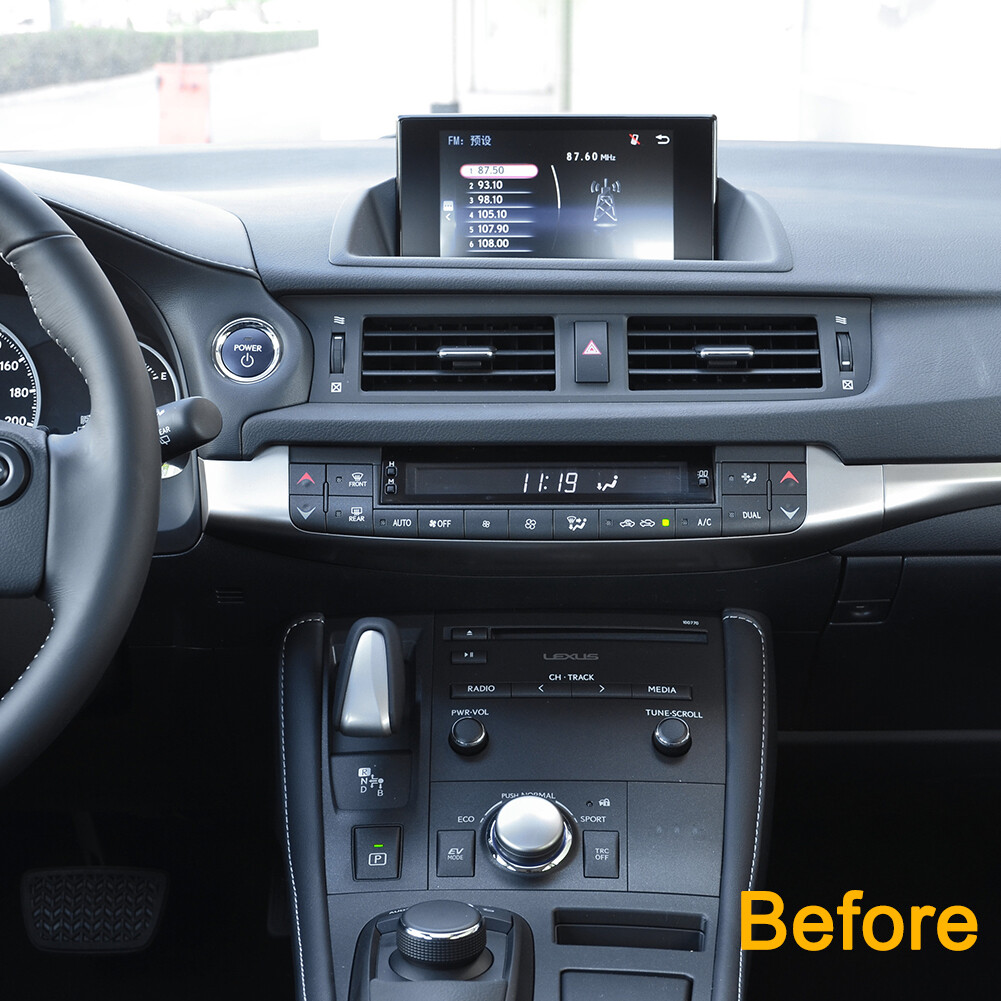 Car Stereo Multimedia Monitor GPS Radio Android For Lexus CT CT200 CT200h 2011-