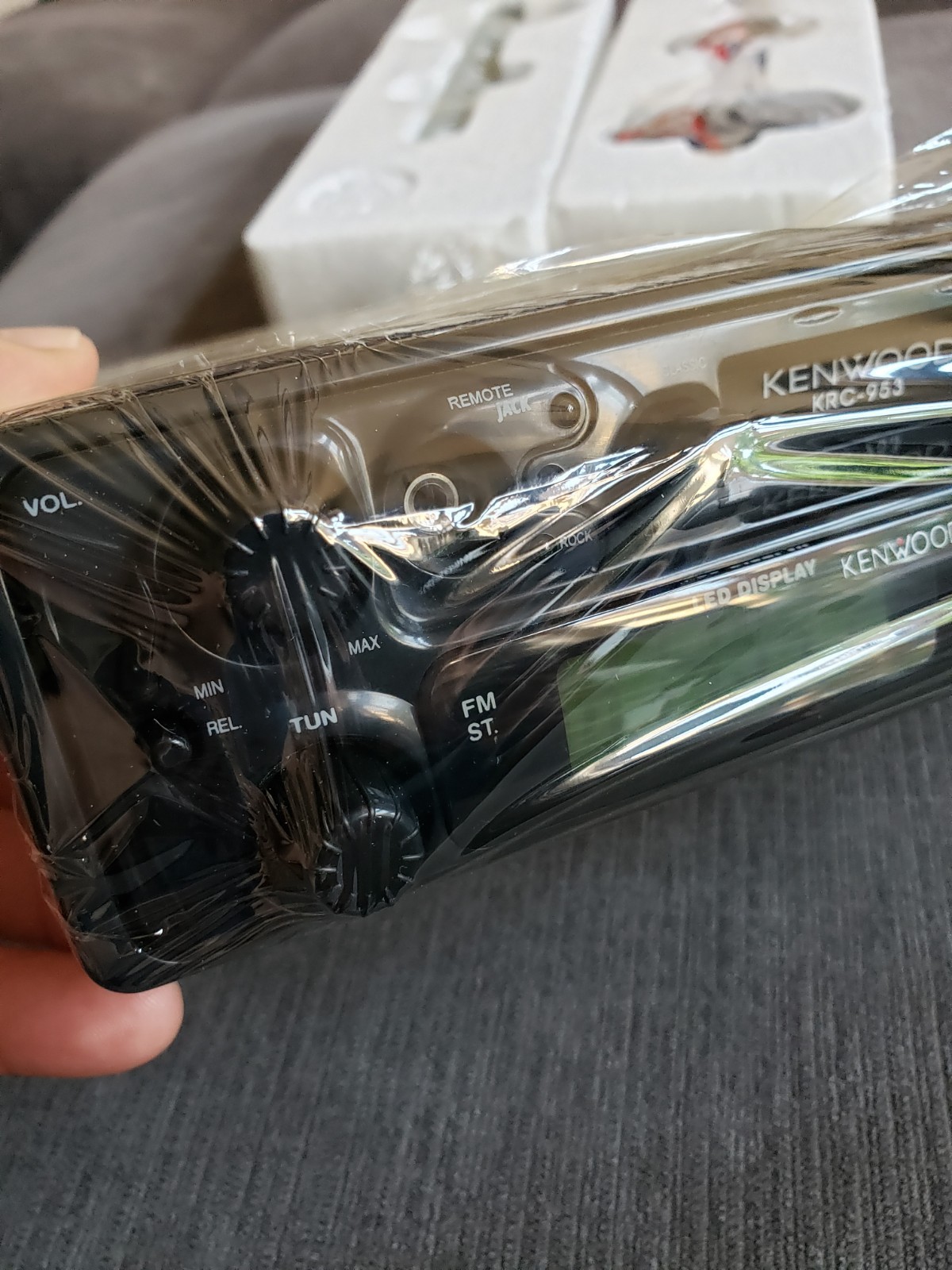 Vintage Kenwood Car Radio Cassette Player KRC-953 Remote Control – New!! No Box