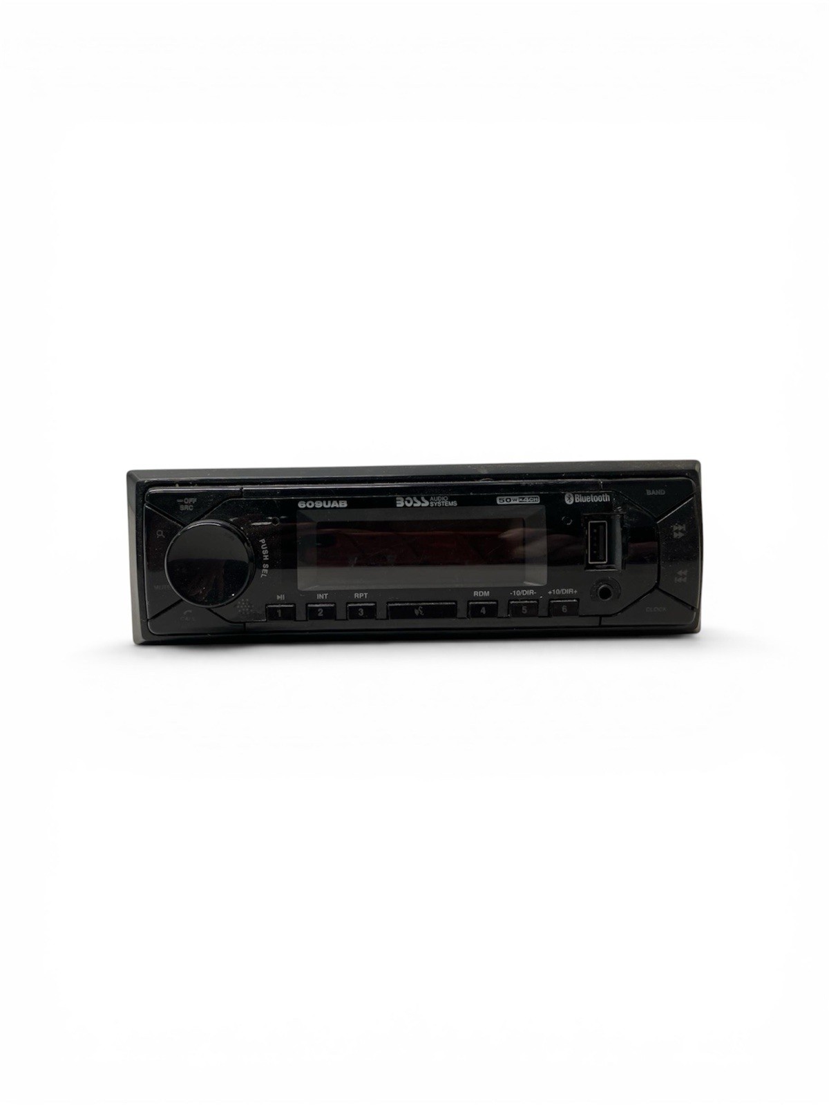 BOSS Audio Systems 609UAB Multimedia Car Stereo – Single Din Radio, Bluetooth