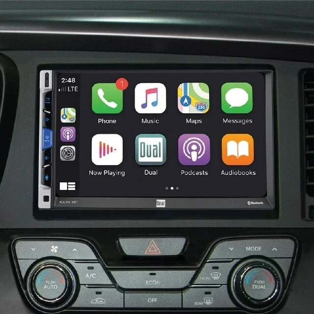 Dual Electronics XDCPA10BT 7 inch Double DIN Car Stereo Apple CarPlay & Android™
