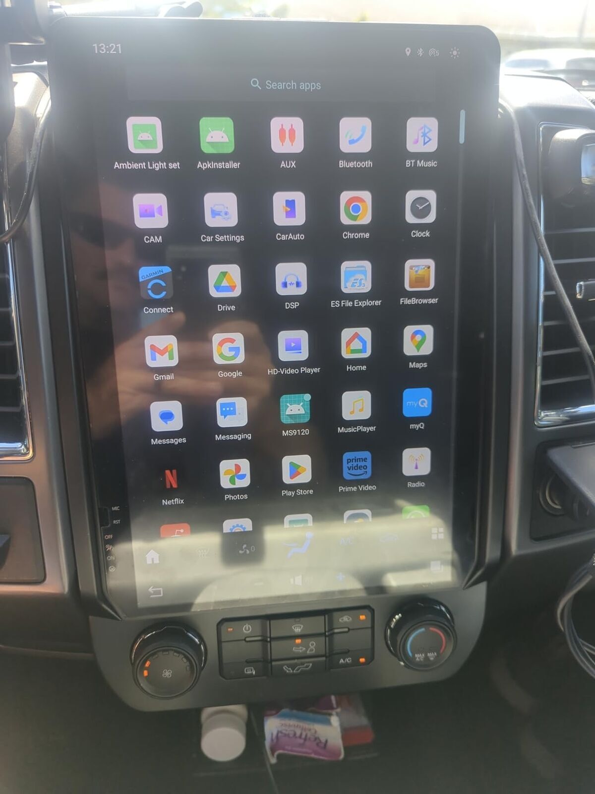 14.4″HD Car Radio GPS Navigation Android Carplay 8+128GB For Ford F150 2015-2021