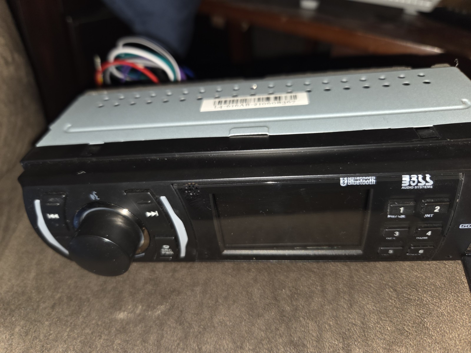 BOSS Audio Systems 616UAB single-DIN Car Stereo Receiver used no box