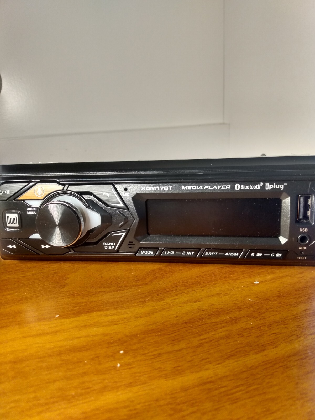 Car Duel Am/FM Digital Car Stereo With Bluetooth USB Input MP3 200 W, I Plug App