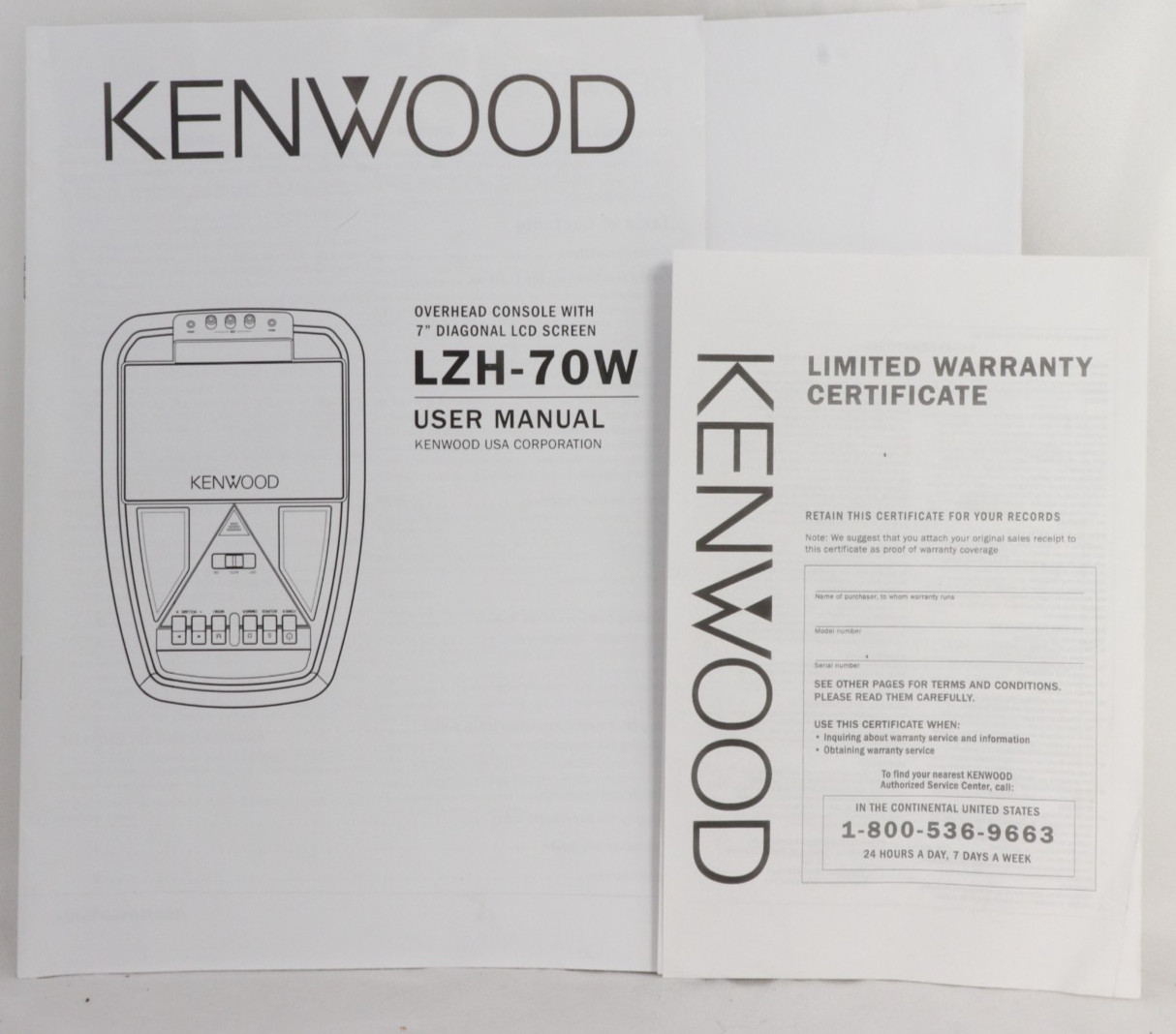Kenwood Lzh-70w Overhead Monitor