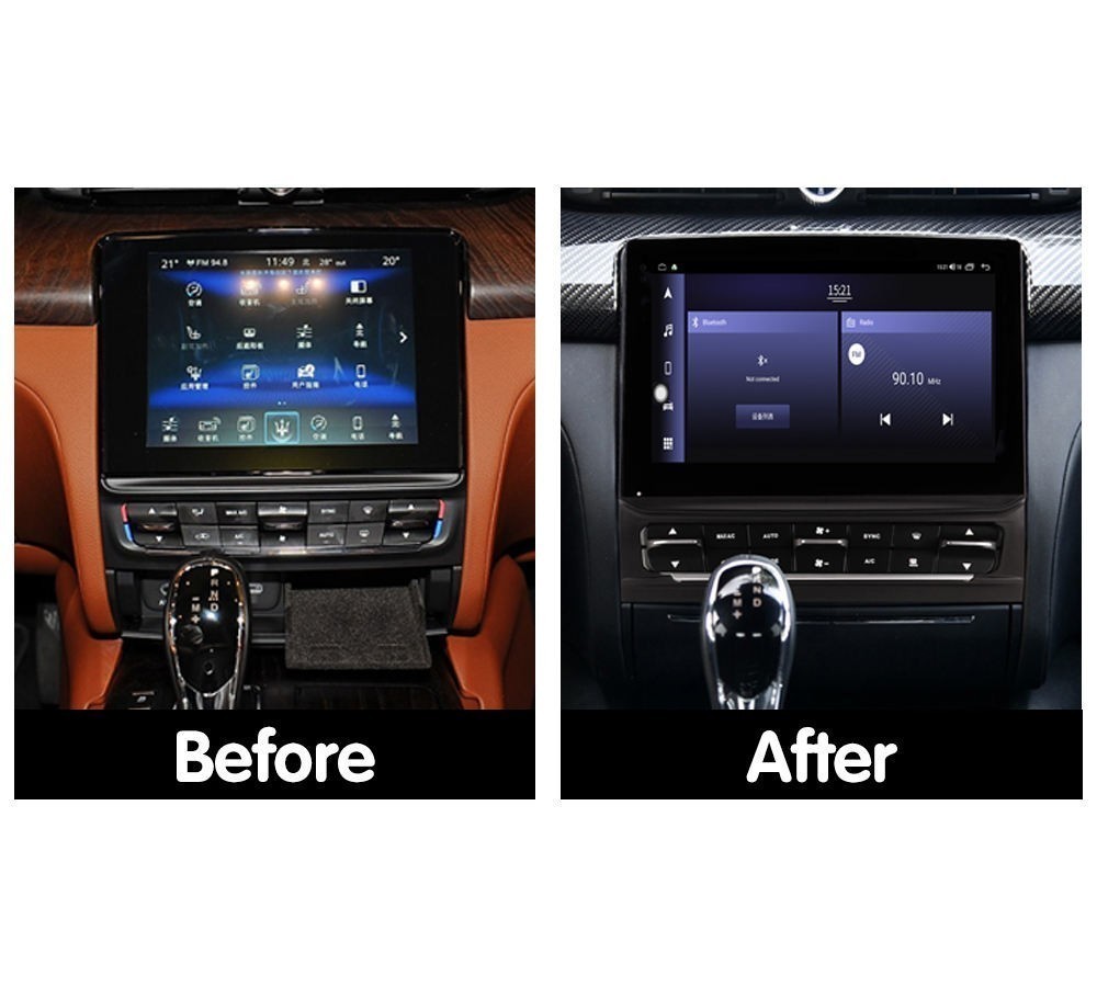 USED 9″ 8+128G Car Stereo Radio CarPlay GPS For Maserati Quattroporte 2017-2020