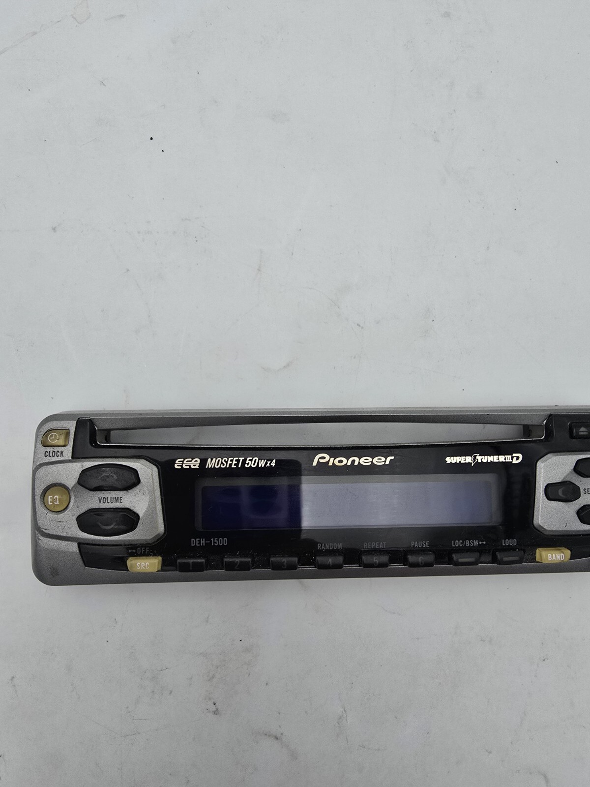 Pioneer DEH-15 In Dash Car Stereo CD Player Mosfet 50Wx4 Faceplate Only!