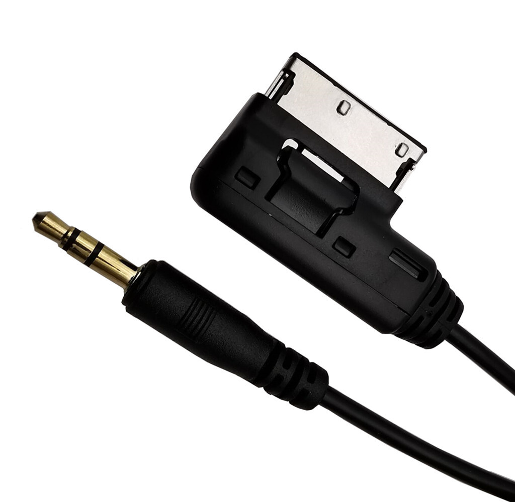 AMI MMI AUX Adapter Cable 3.5mm Jack Aux-IN Music Interface MP3 Audio Cable1.8m