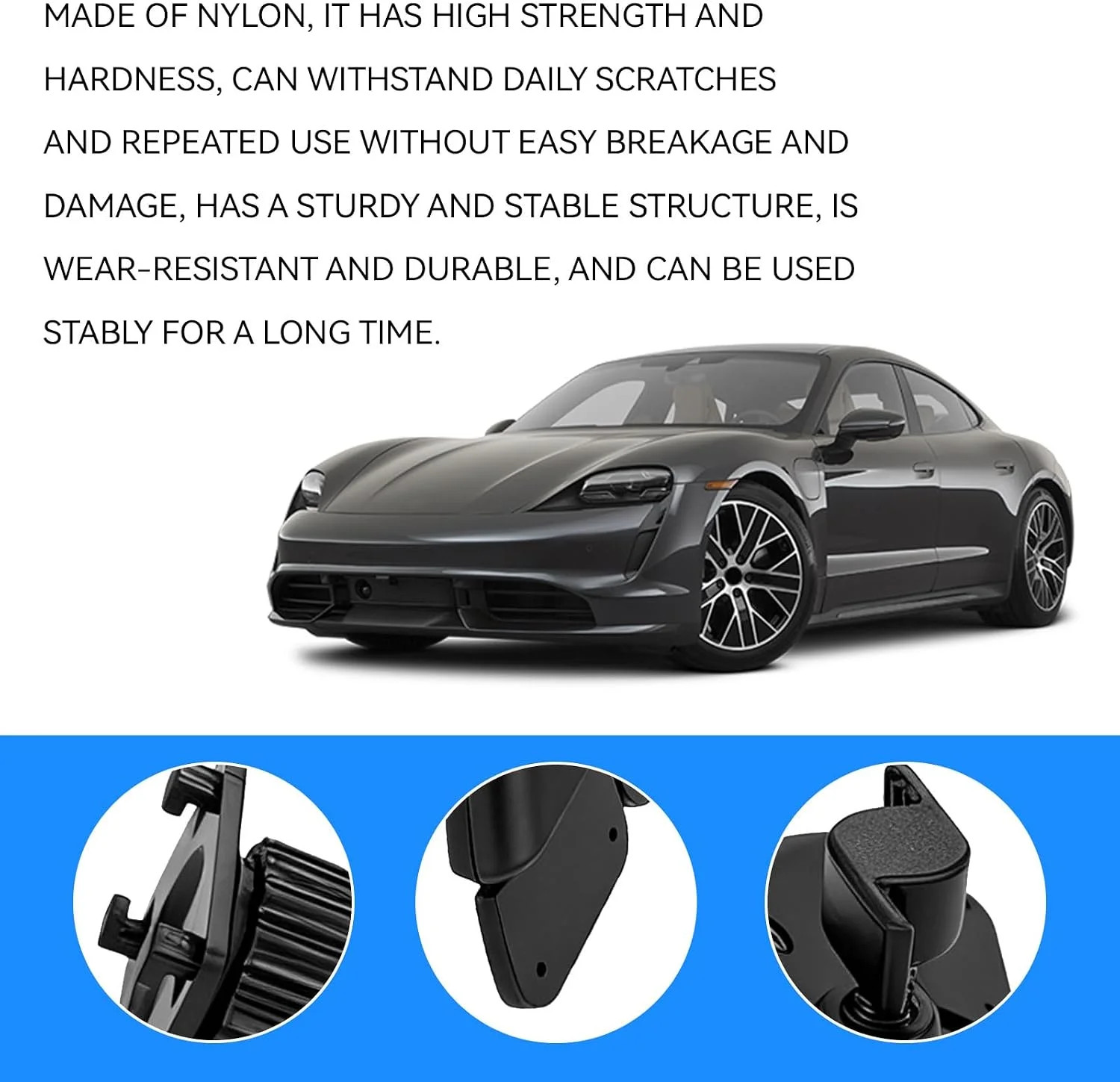 7-10″ CarPlay Screen CD Slot Mount 360° Adjustable Holder for Car Monitors