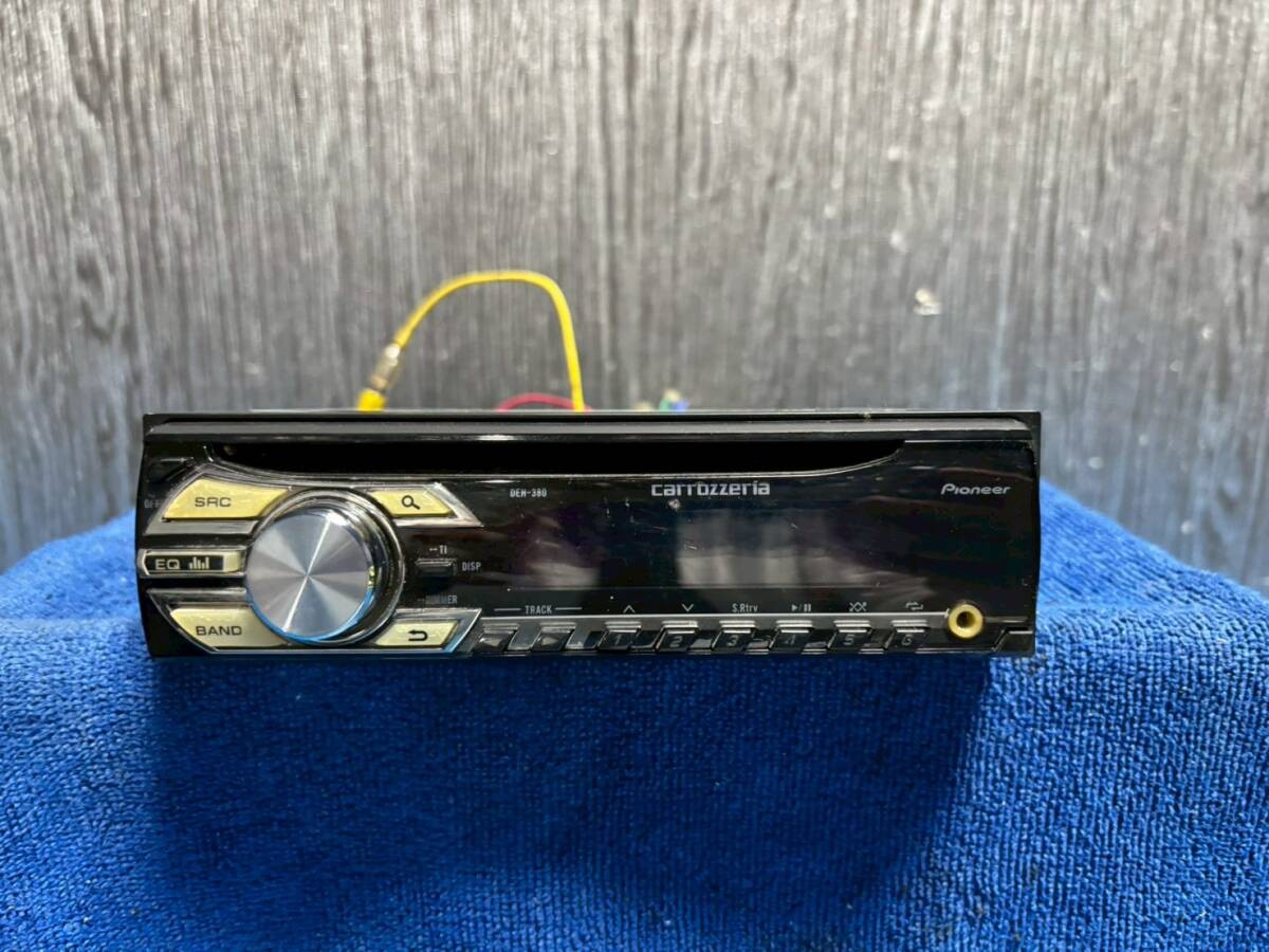 Pioneer Carrozzeria DEH-380 Front AUX CD Receiver Excellent JAPAN