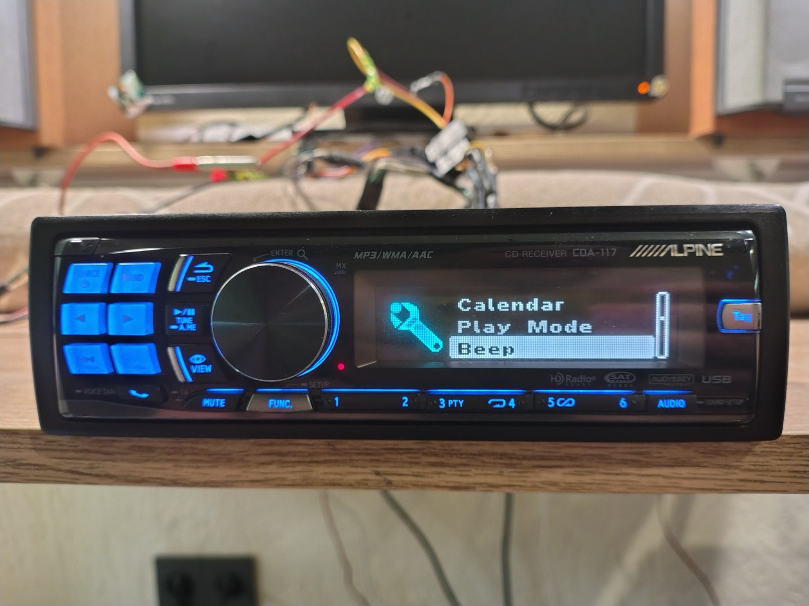 Alpine CDA-117 Car Stereo Mobile Media Station Fully Working Great Shape