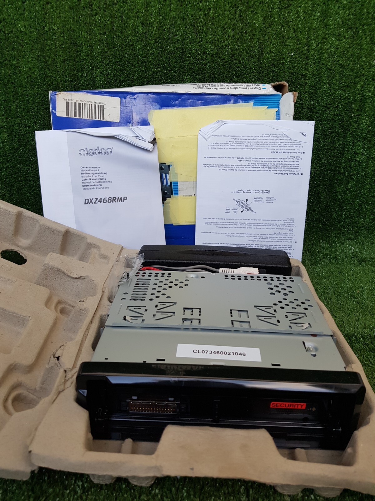 Clarion Dxz468rmp Clarion Dxz 468 Rmp Original Car Radio With Box