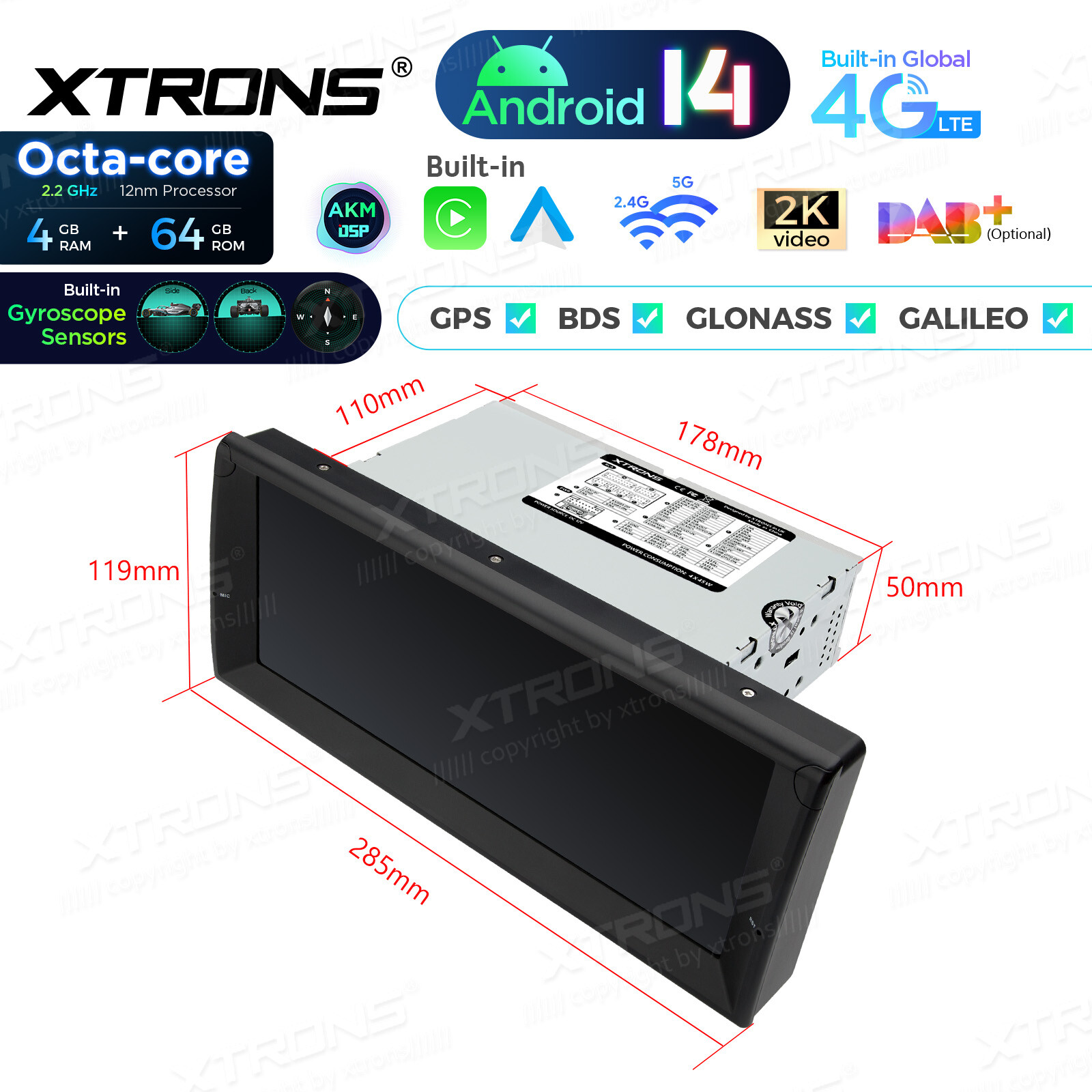 For BMW E39 E38 Android 14 GPS Navigation 10.25 Car Stereo 8-Core 4GB 64GB LTE