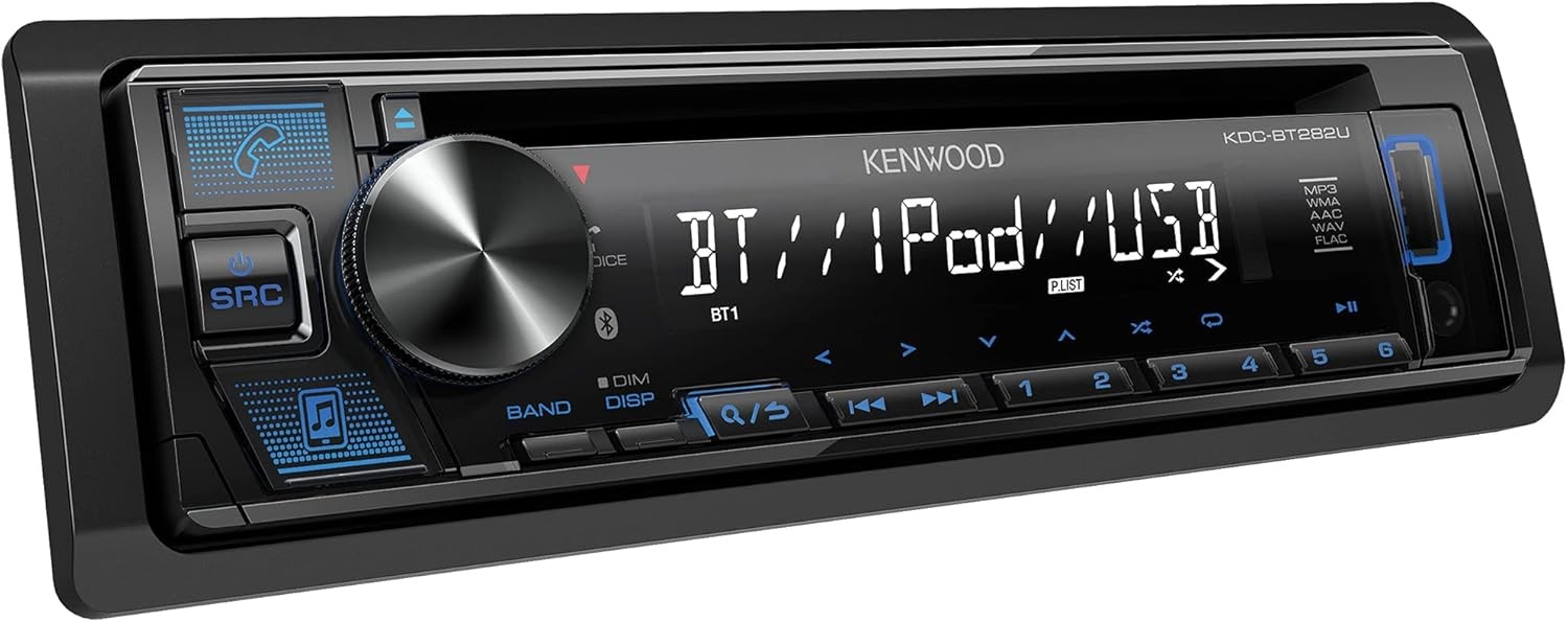 KENWOOD Single Din CD Stereo