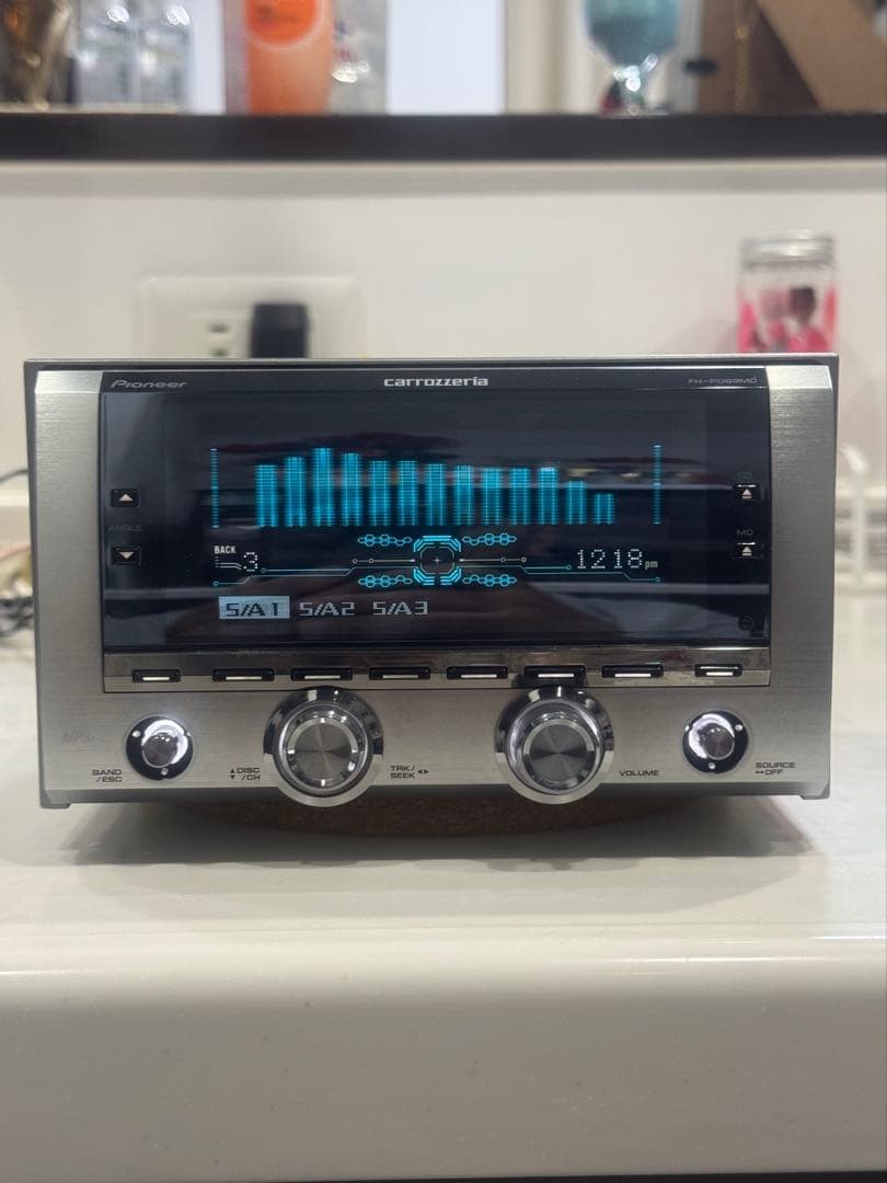 Tested Pioneer Carrozzeria FH-P099MD 2Din Car Audio CD MD Added Bluetooth