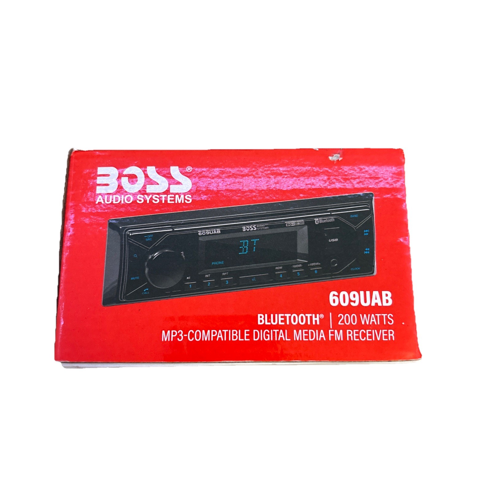 BOSS Audio Systems 609UAB Bluetooth Audio Car Stereo