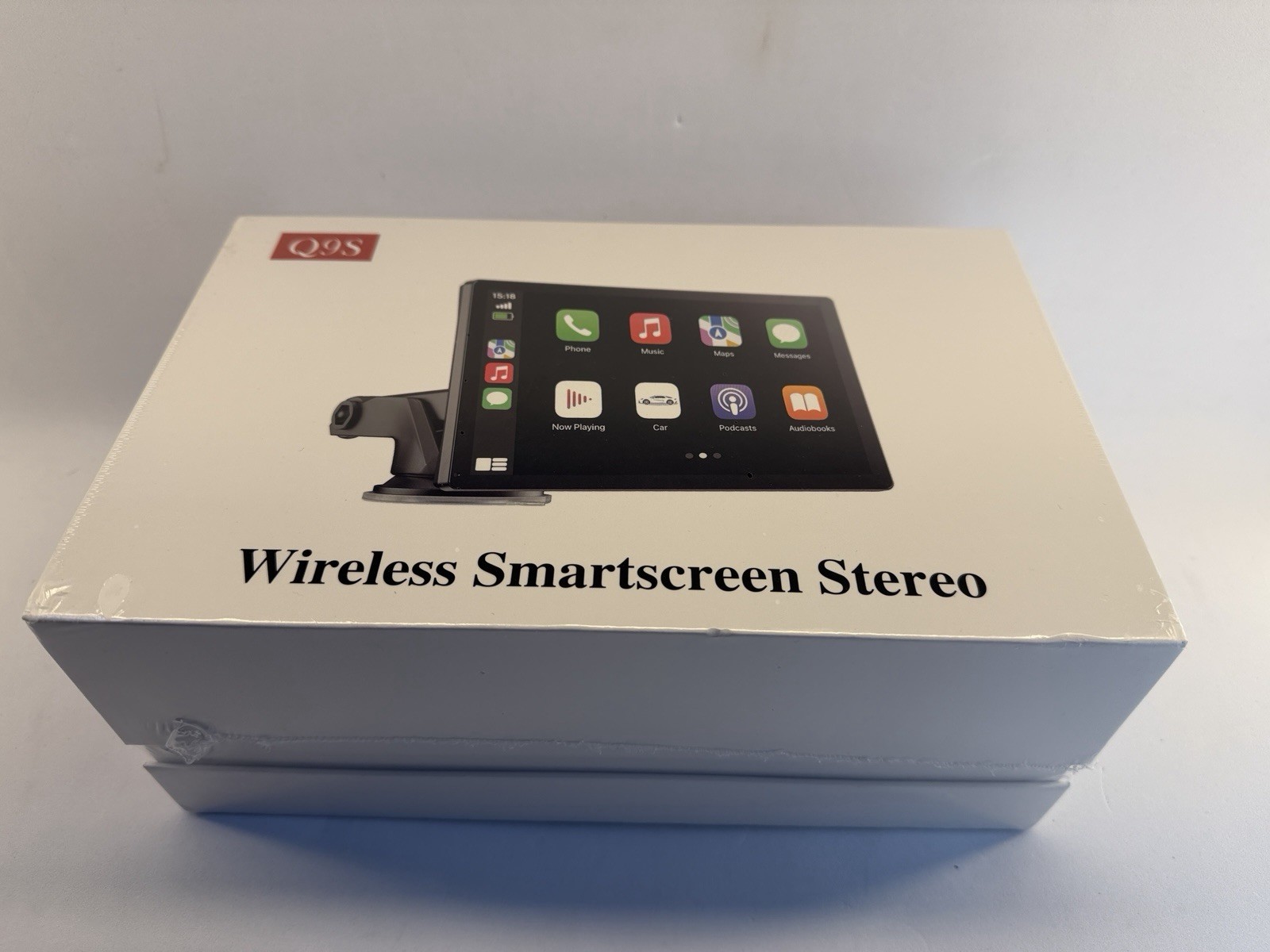 Hauxiy Wireless Smart Screen Stereo w/ Built In Bluetooth Model Q9S
