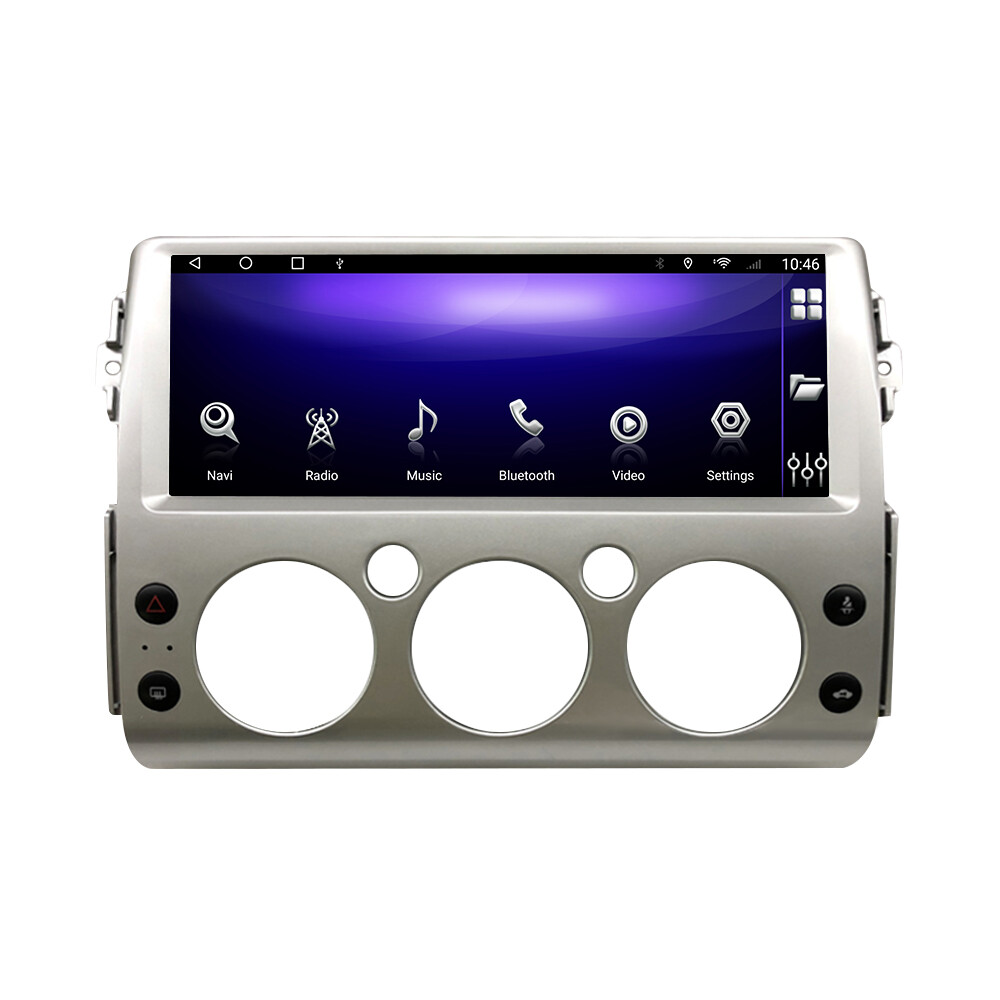12.3Inch Car Stereo Radio For Toyota FJ Land Cruiser 2006-2022 GPS Carplay Navi