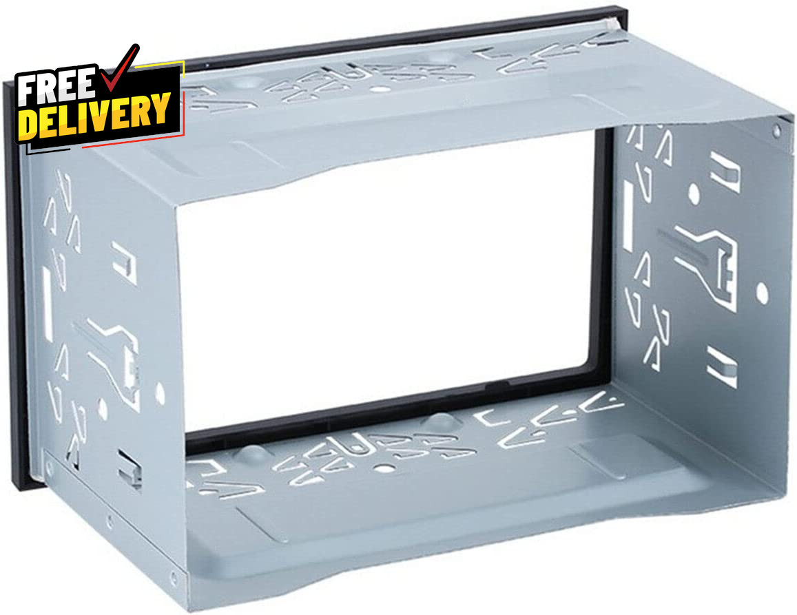 Car Stereo Double DIN Universal Cage with Frame Installation Dash Kit M……