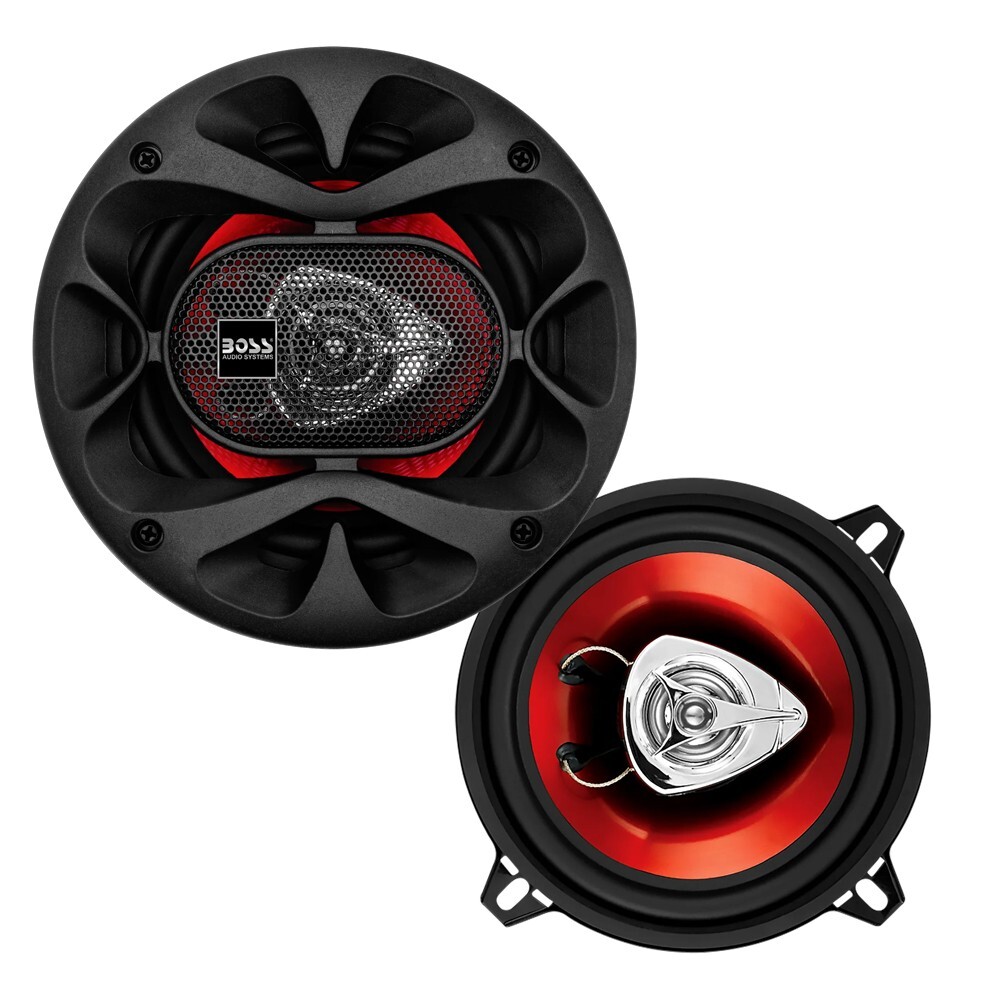 BOSS 611UAB AM/FM Stereo W/ Door Speakers Package for 1994-2001 Dodge RAM 1500