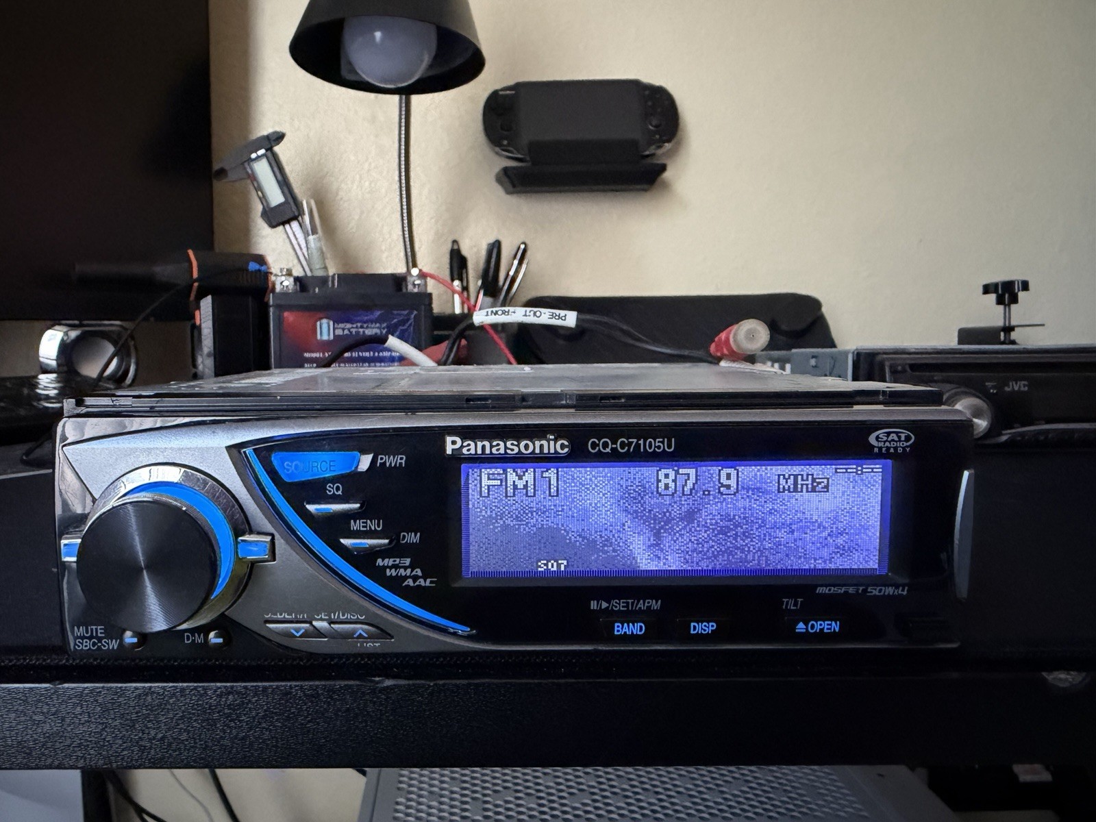 Panasonic C7105U Retro Dolphin Car Stereo