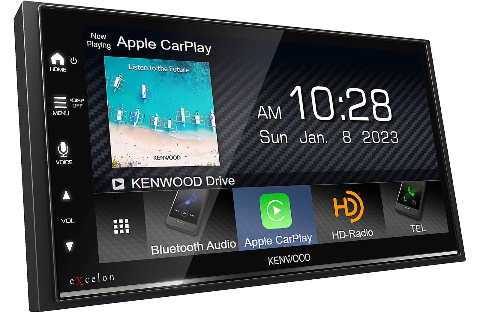 Kenwood DMX809S 6.8” Digital Multimedia Receiver w/HD Radio