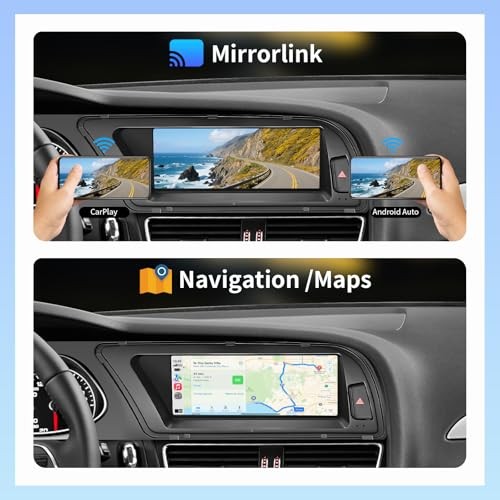 8.9 Inch Touchscreen for Audi A4 (2009-2015) with 3GMMI Wireless 3GMMI-8.9-A4