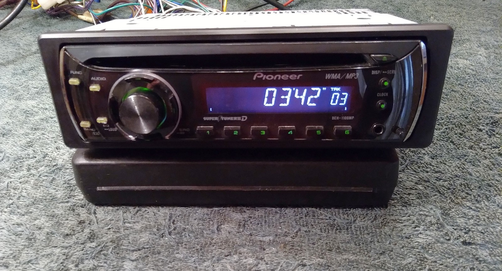 Pioneer DEH-1100MP, CD/MP3, Receiver , 200 watts,