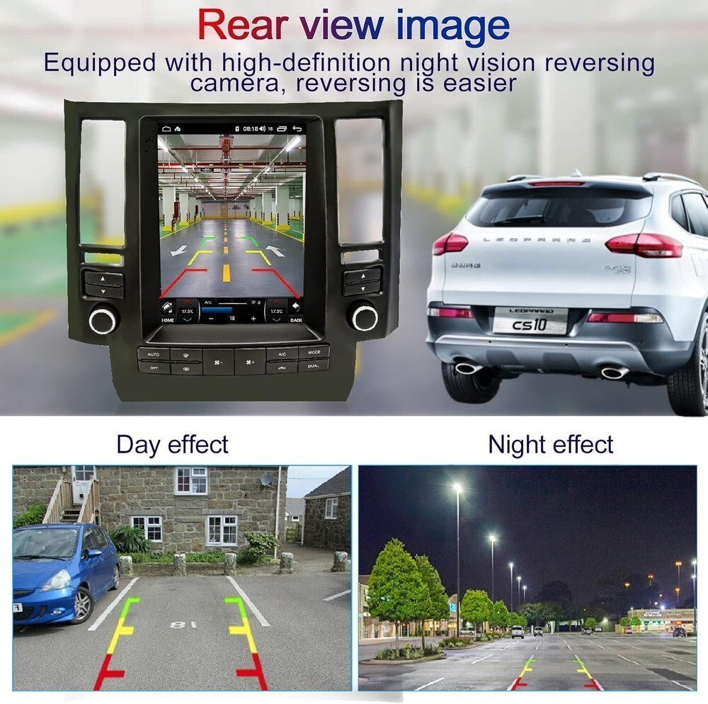 9.7″ For Infiniti FX35 FX45 2003-2006 Android CarPlay GPS 32GB Car Stereo