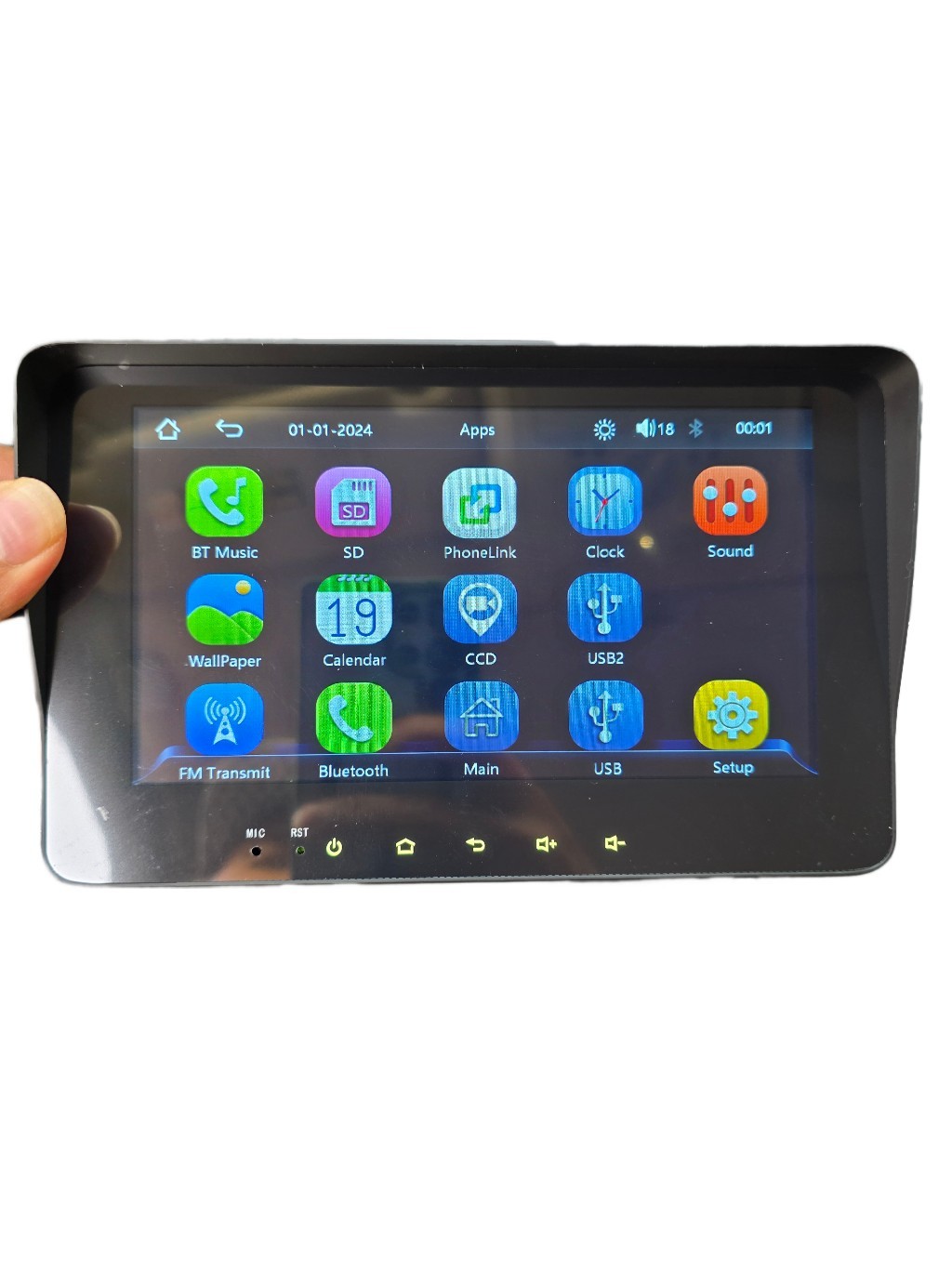 Portable Car Player MirrorLink Carplay Android Auto Box