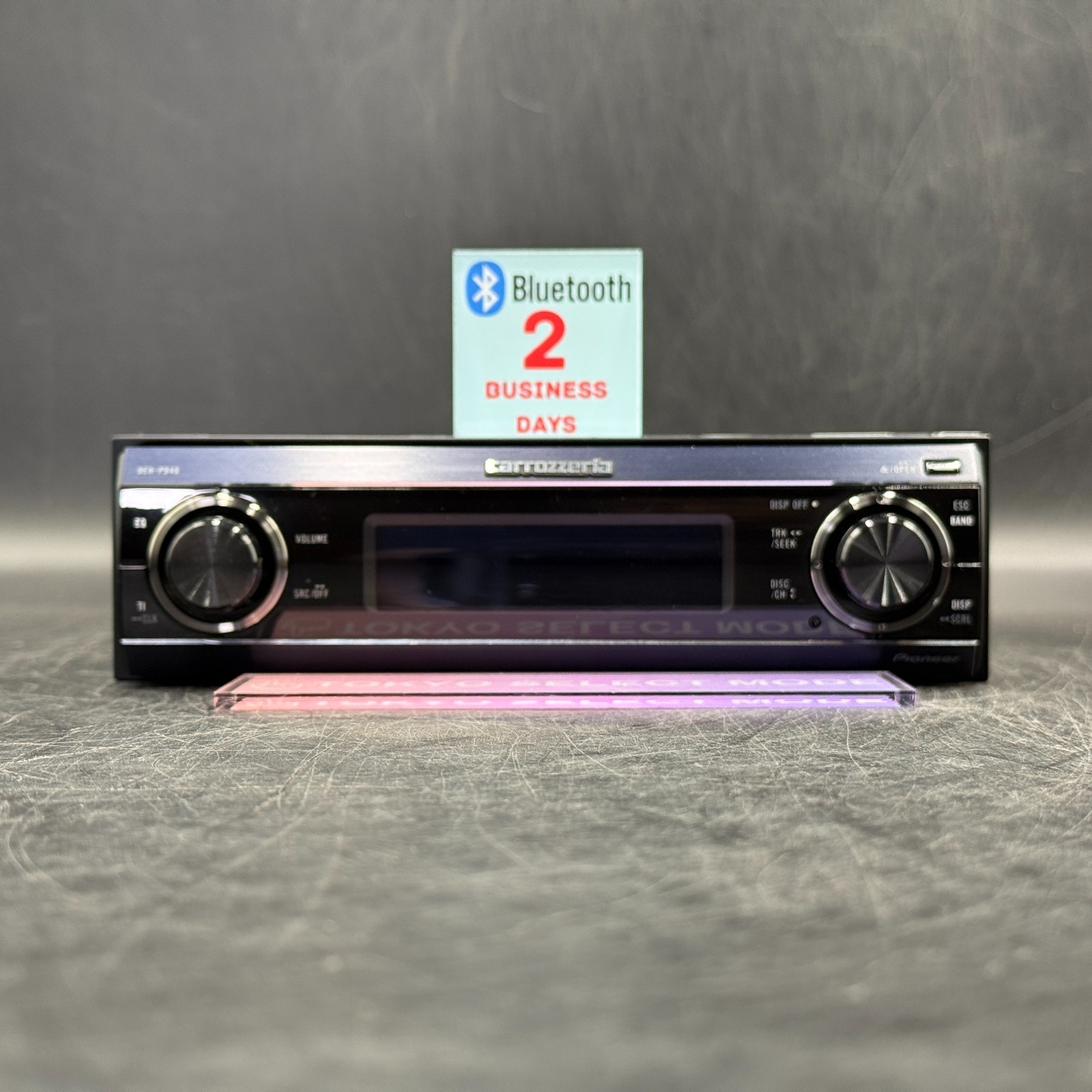 Pioneer Carrozzeria DEH-P940 CD Player DSP SFC AUX 1DIN Added BT Tested In Stock