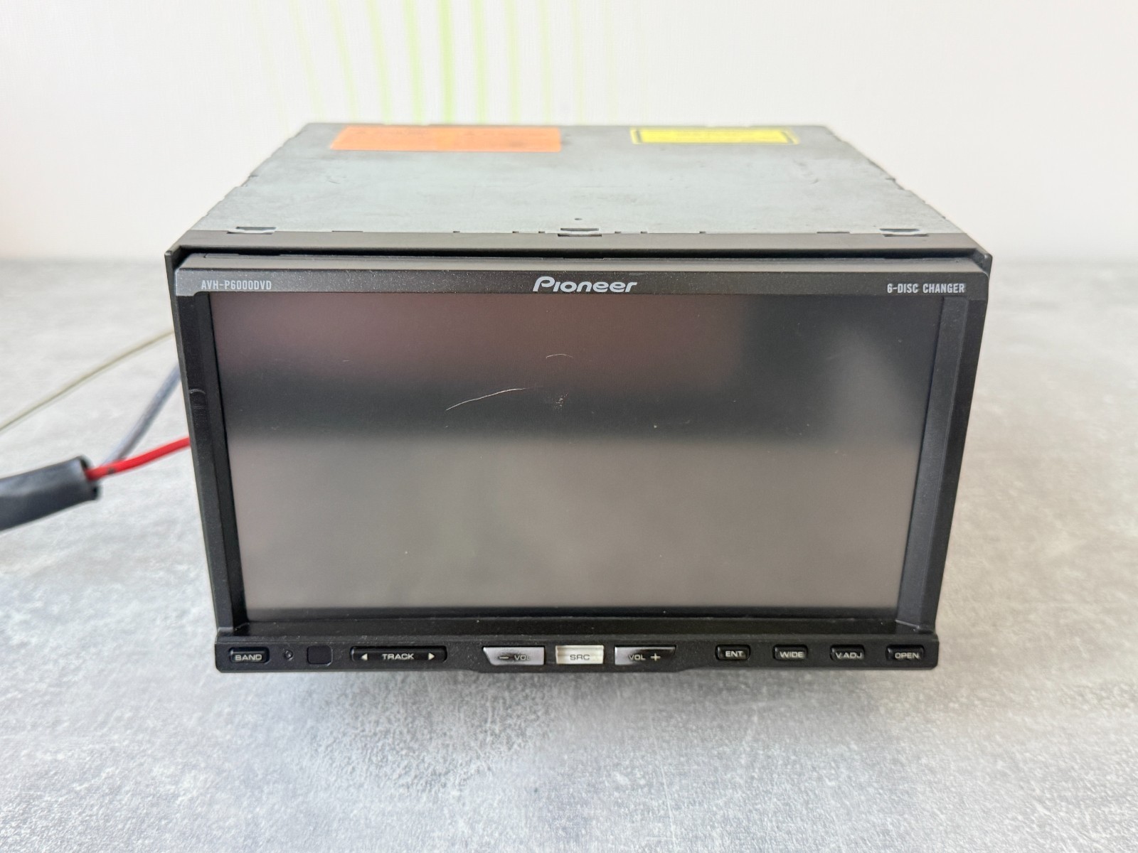 Pioneer AVH-P6000DVD 2DIN 6-Disc Changer DVD CD Touchscreen Car Stereo Multimedi