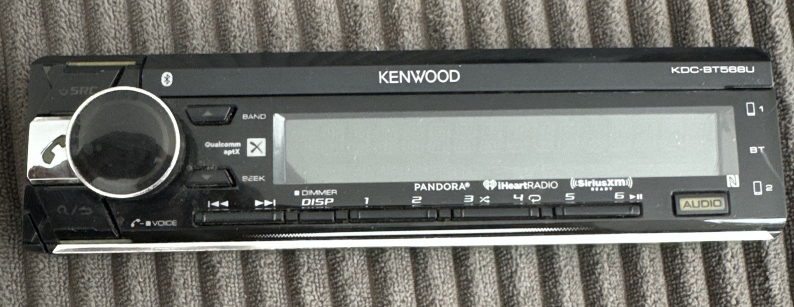 Kenwood KDC-BT568U Bluetooth AUX USB Stereo (FACEPLATE ONLY)