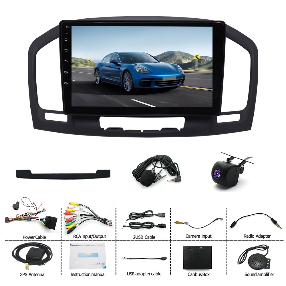 ANDROID 15 CAR STEREO FOR BUICK REGAL 2009-2013 APPLE CARPLAY GPS WIFI 2GB+64GB
