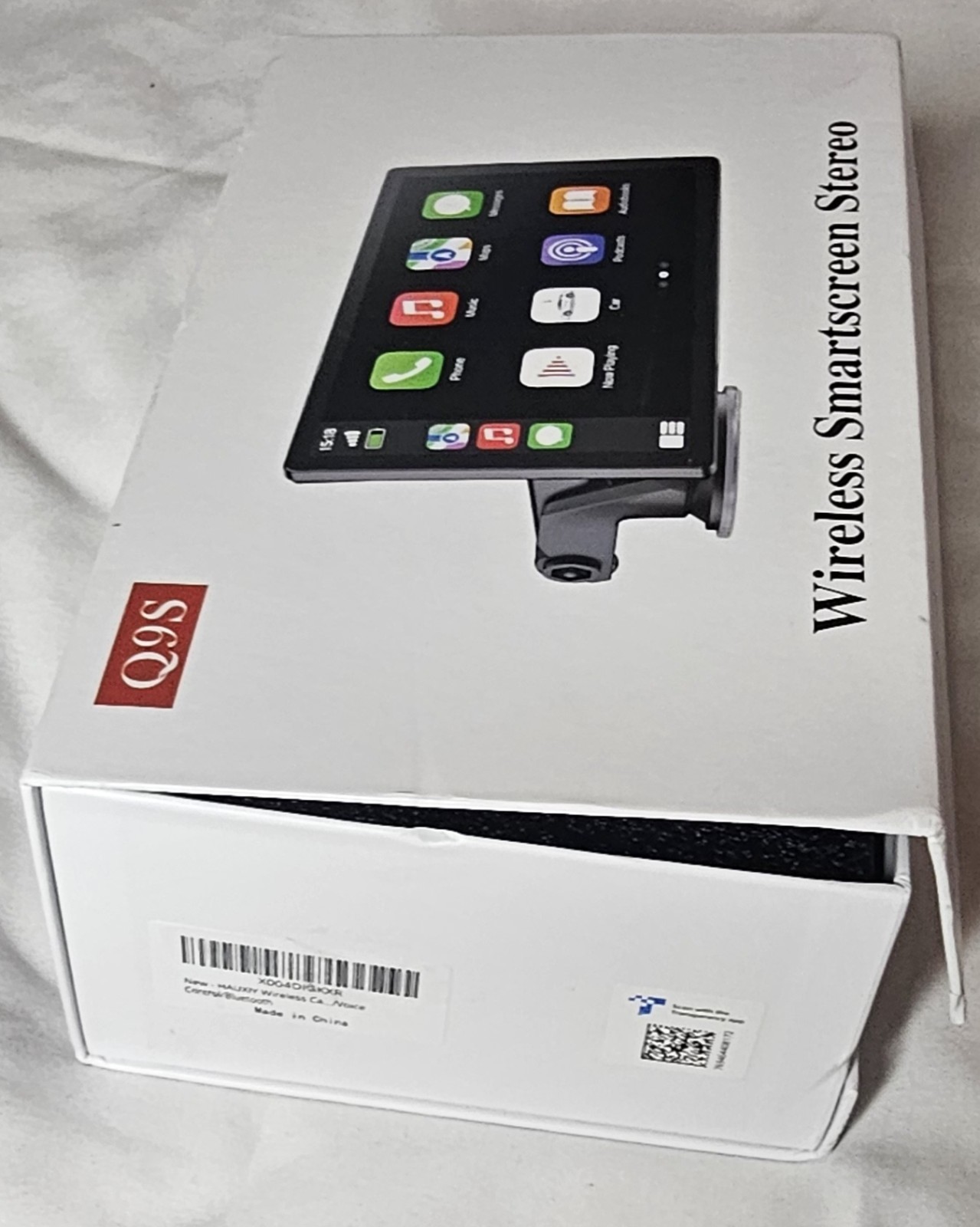 Open Box Hauxiy Q9S 9″ Wireless Smart Screen Touchscreen Car Stereo CarPlay