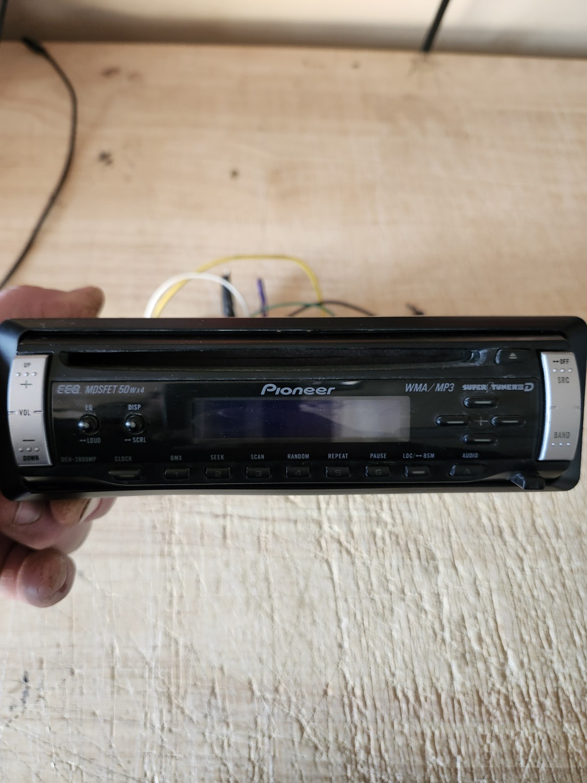 Pioneer CD Stereo Car DEH-2880MP Used WMA/MP3