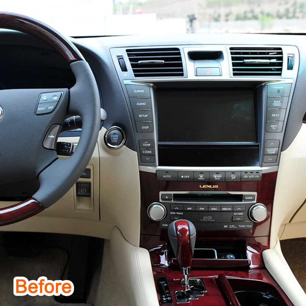 For Lexus LS460 2006-2012 Car Stereo Radio GPS Navi BT Android 12 Unit RDS 4+32G