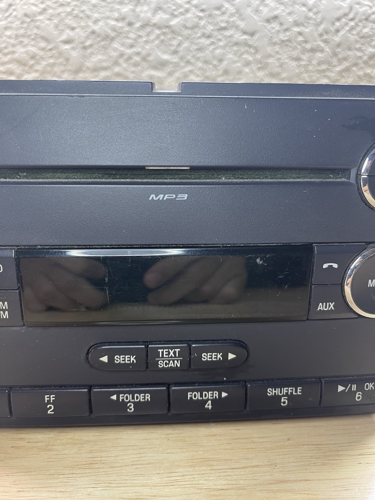 07-14 Ford Expedition AM FM Radio Single Disc CD MP3 Player EL1T-19C157-BA