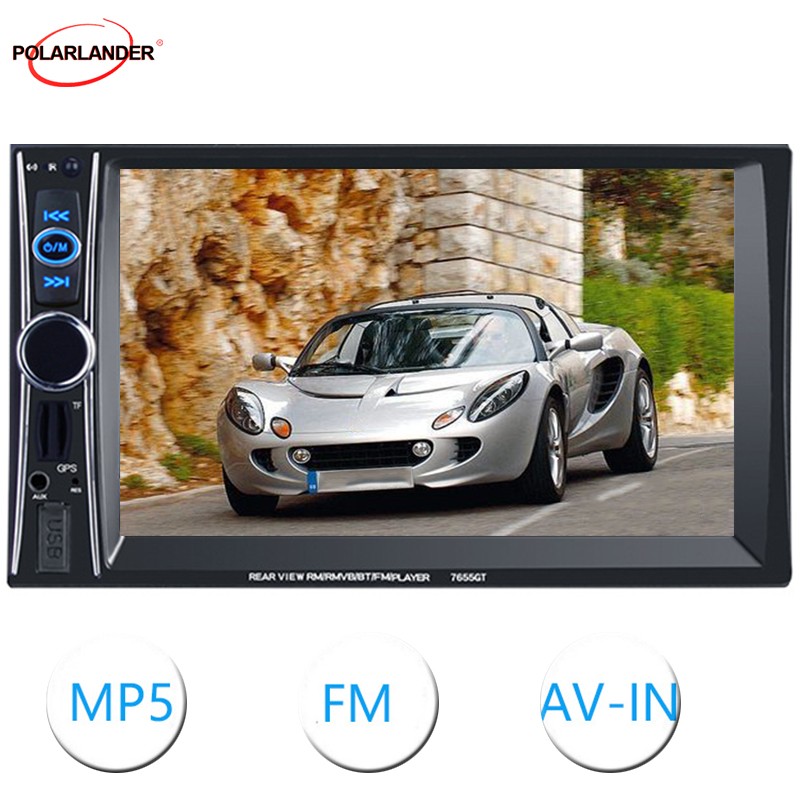 6.6″ 8G Map Card GPS Bluetooth FM Radio MP5 Car Stereo HD Touchscreen 2DIN
