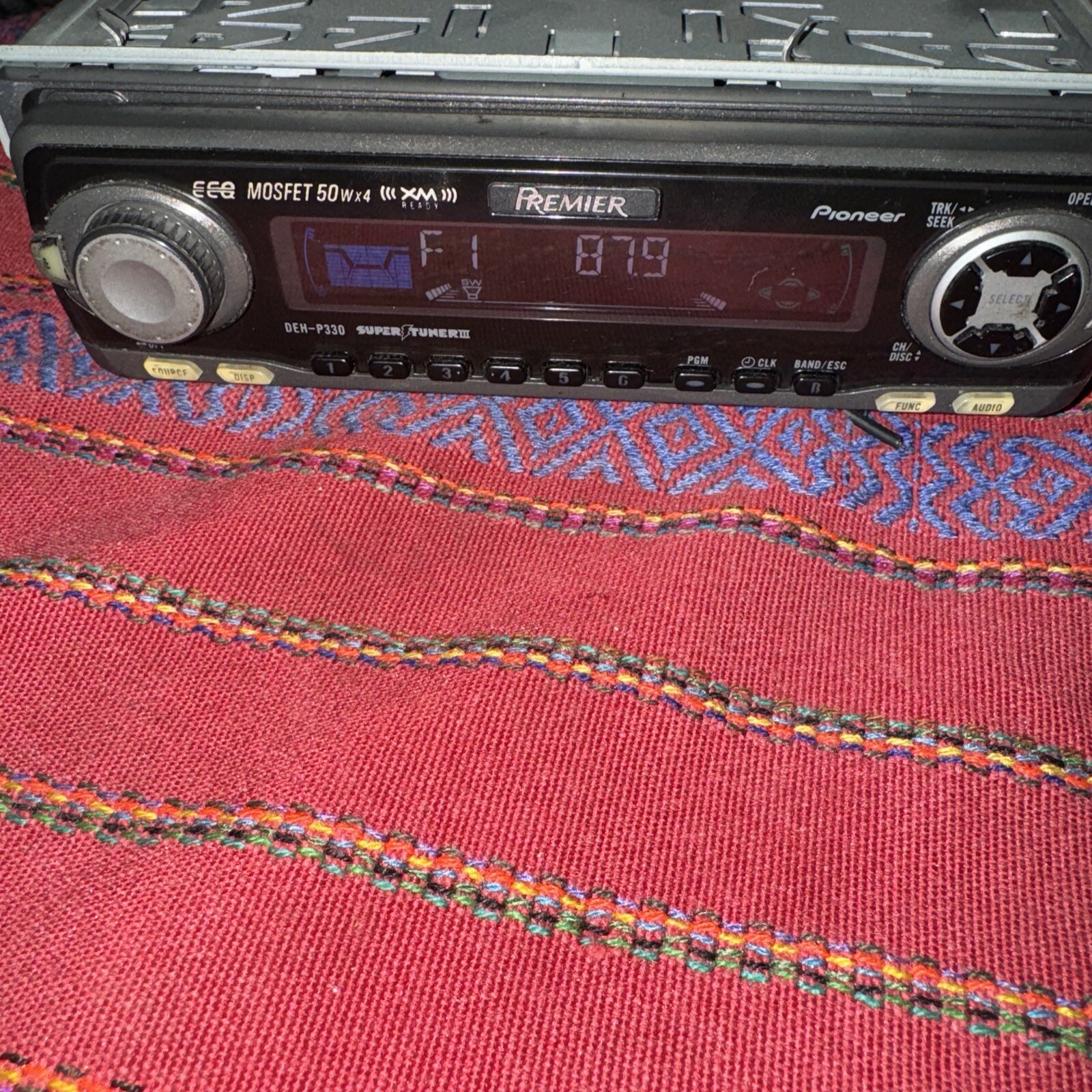 ✅🔥Pioneer Premier DEH-P330 Car Audio Stereo Old School READ DESCRIPCIÓN