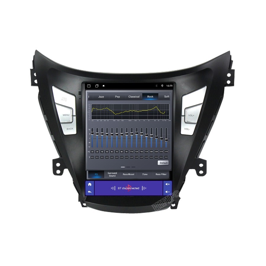10.4″ For Hyundai Elantra 2011-2016 Android 15 Car Stereo CarPlay AUTO GPS Radio