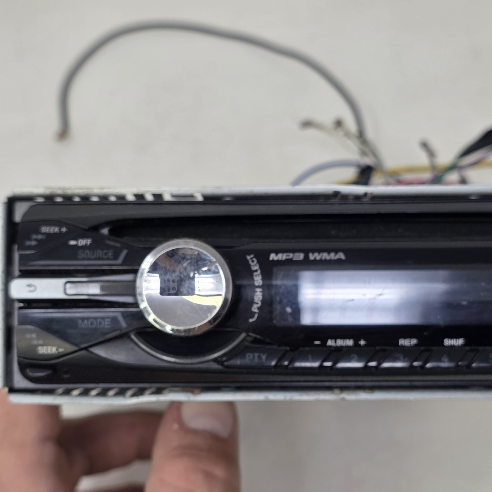 Sony Xplod CDX-GT25MPW Car Stereo CD MP3 WMA Receiver Untested With Returns Ok