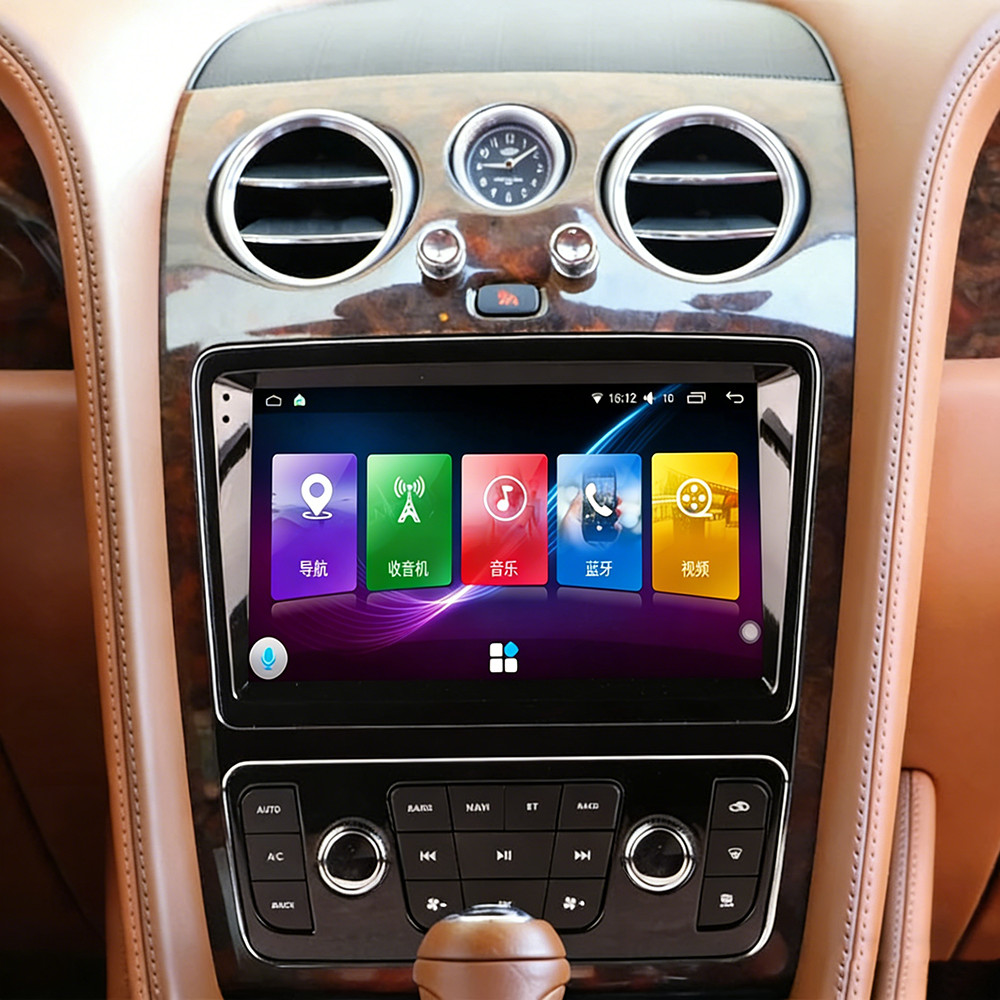 9″ Car Stereo Radio Navigation Android 6+128GB For 12-19 Flying Spur Continental