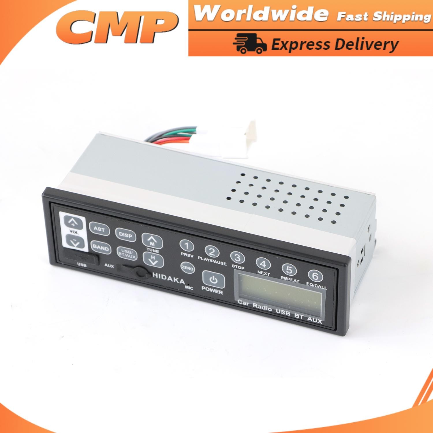 Car Bluetooth Radio M200 24V AM FM MP3 Player w/USB for Hitachi Excavator