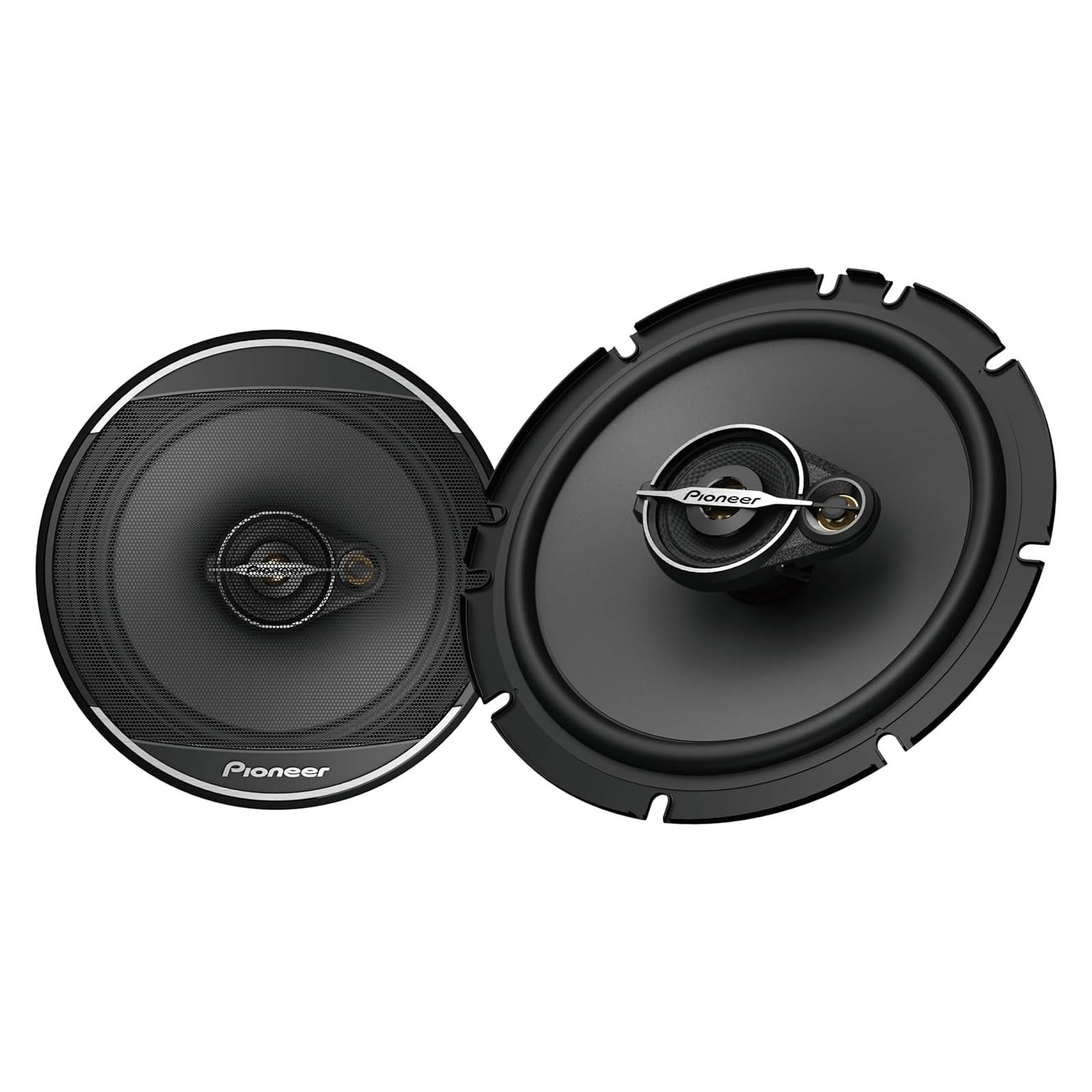 6.5” 3-Way Car Speakers Pair TS-A1671F 320W Max Balanced Sound Smooth Treble
