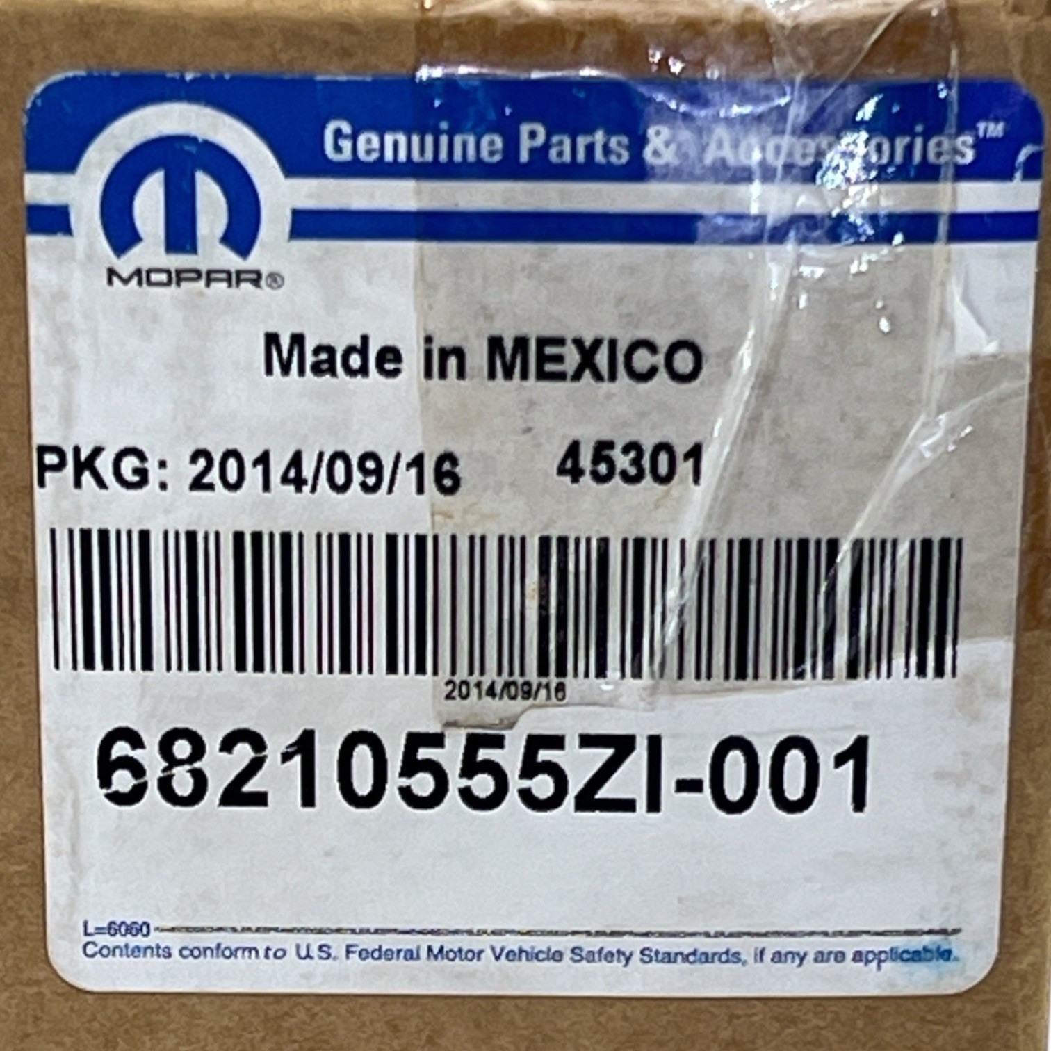 Genuine Mopar 68210555Zi, 68210555An Radio Module New Old Stock Nib