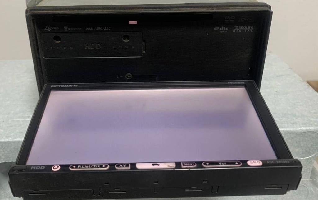 pioneer carrozzeria AVIC-HRZ008zz HDD navigation map data 2007(IBA009CP)