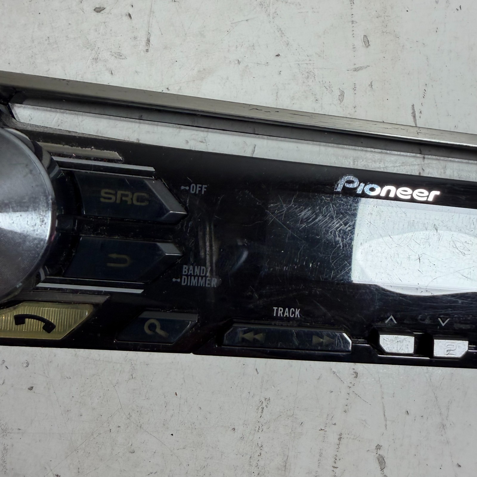 Pioneer Mixtrax DEH-X3900BT Black Bluetooth CD USB Car Stereo Faceplate